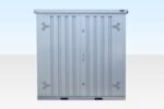 2m Flat Pack Storage Container - Galvalume