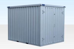 3m Flat Pack Storage Container - Galvalume