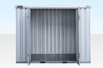 3m Side Door Flat Pack Store - Galvalume