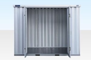 3m Side Door Flat Pack Store - Galvalume