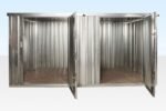 3m x 4.2m Side Linked Flat Pack Container Bundle (Galv)