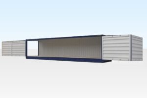 40ft High Cube (9' 6" high) Full Side Access Container