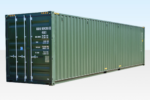 40ft High Cube Container - Green One Trip (9ft 6" high)