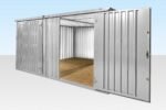 4m x 4.2m Side Linked Flat Pack Container Bundle (Galv)