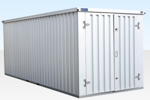 6m Flat Pack Storage Container - Galvalume
