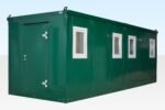 8.6m x 2.3m End Linked Flat Pack Office