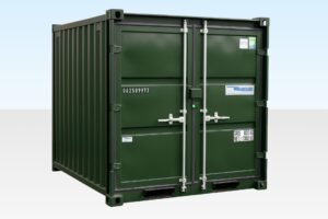8ft Storage Container New Green (RAL 6007)