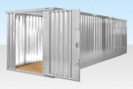 8m x 2.1m End Linked Flat Packed Container Bundle (Galv)